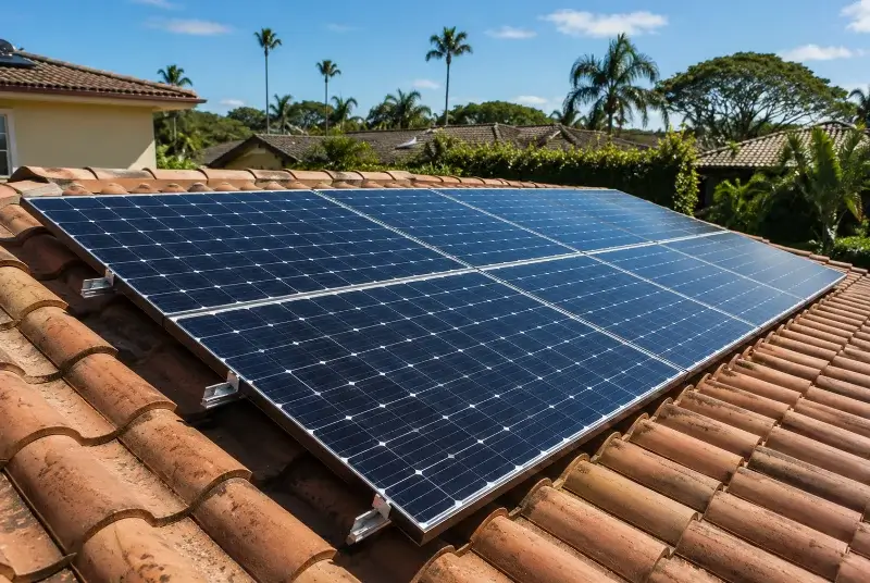 Installation de panneaux solaires à Saint-Julien